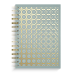 Notebook Blank A5 Tiles | Ulinjeret A5 notesbog | Bakkeleg