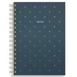 Notebook Dotted A5 Flowery | Prikket A5 notesbog | Bakkeleg