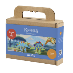 Mini DIY Kit Dinosaur – kreativ dekoration til børn | Bakkeleg