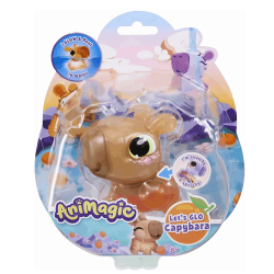 AniMagic Let’s Glo Capybara assorteret – blød og strækbar capybara, der flyder og lyser i vandet.