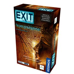 EXIT 3 Faraos Gravkammer på dansk – udfordrende escape room-spil med gåder, mysterier og koder.