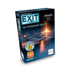 EXIT 15 Den forbandede labyrint på dansk – spændende escape room-spil fyldt med gåder, koder og mysterier.