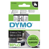 DYMO D1 tape 9 mm x 7 m sort på hvid | Etikettape | Bakkeleg