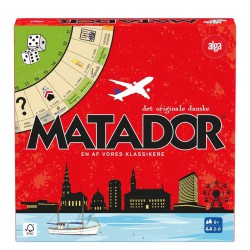 Matador FSC Mix fra Alga – det klassiske danske brætspil for 2-6 spillere fra 8 år.