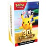 Pokémon TCG 30th Celebration Booster Bundle med 6 boosterpakker fra Pokémons officielle 30-års jubilæumssæt.