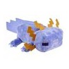 Minecraft Axolotl Bleu bamse fra Mattel på 20 cm – blød plysfigur inspireret af den kendte Axolotl Bleu fra Minecraft-spillet.