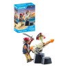 PLAYMOBIL Canon Master med pirat, knoglekanoner og ildprojektiler til spændende kampe mod angribere og søuhyrer.