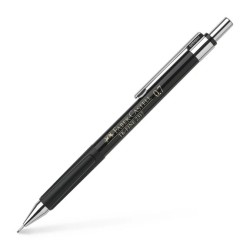 Sort Faber-Castell TK-Fine 2317 stiftblyant med 0,7 mm stift til præcis tegning, skrivning og skitsering.