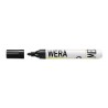 Sort WERA whiteboardpen med 1–3 mm stregbredde til whiteboard, glastavler, undervisning, møder og præsentationer.