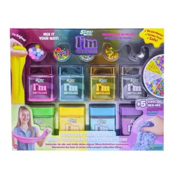 Sensory Slimy Ultimate Collection med 8 bøtter slime á 220 g og 5 forskellige mix-ins til kreativ og sanselig leg fra 5 år.