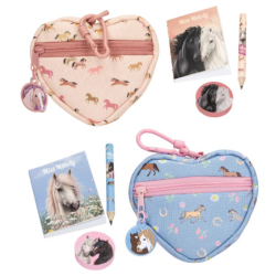 Miss Melody Micro Stationery Taske | Mini skrivesæt med karabinhage |