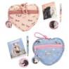 Miss Melody Micro Stationery Taske | Mini skrivesæt med karabinhage |
