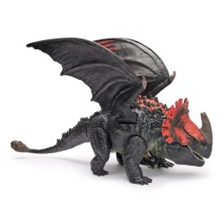 Dragons Movie Red Death Chomping Rampage dragefigur inspireret af filmen Sådan træner du din drage.