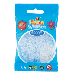 HAMA Mini Perler Klar 501-19 | Transparente Mini Perler | Bakkeleg