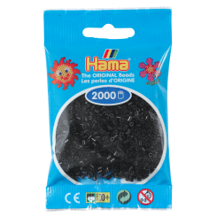 HAMA Mini Perler Sort 501-18 | Kreative Mini Perler | Bakkeleg