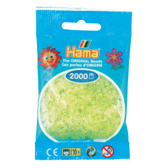 HAMA Mini perler 501-03 i gul til detaljerede perleprojekter