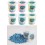 Magisk sand 500 g i assorterede farver til kreativ leg – varenr. 32888.